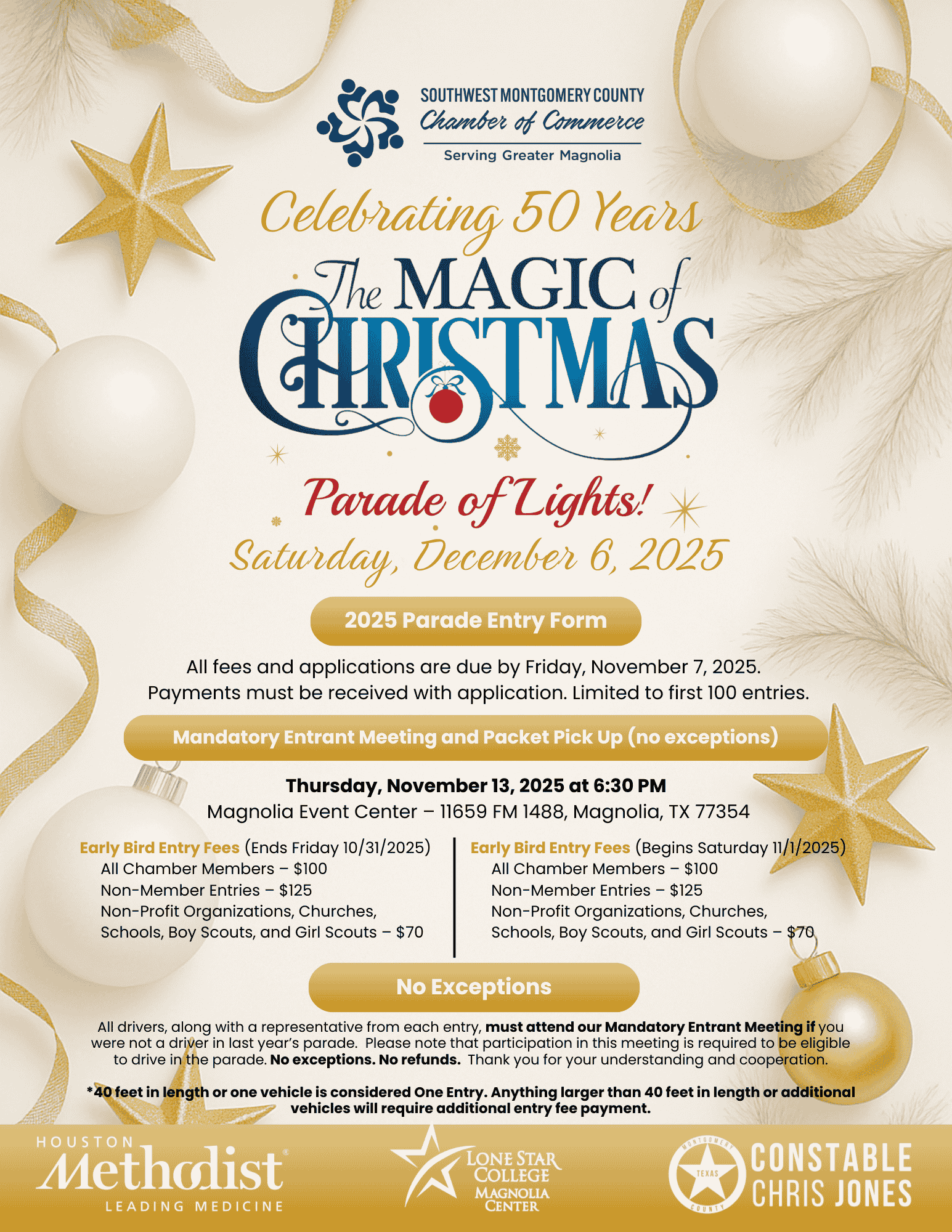 Celebrating 50 Years of Magic web flyer